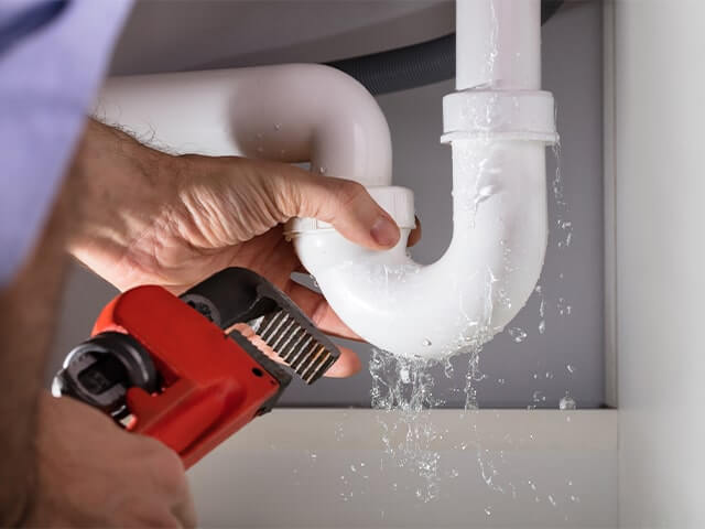 fixing sink pipe